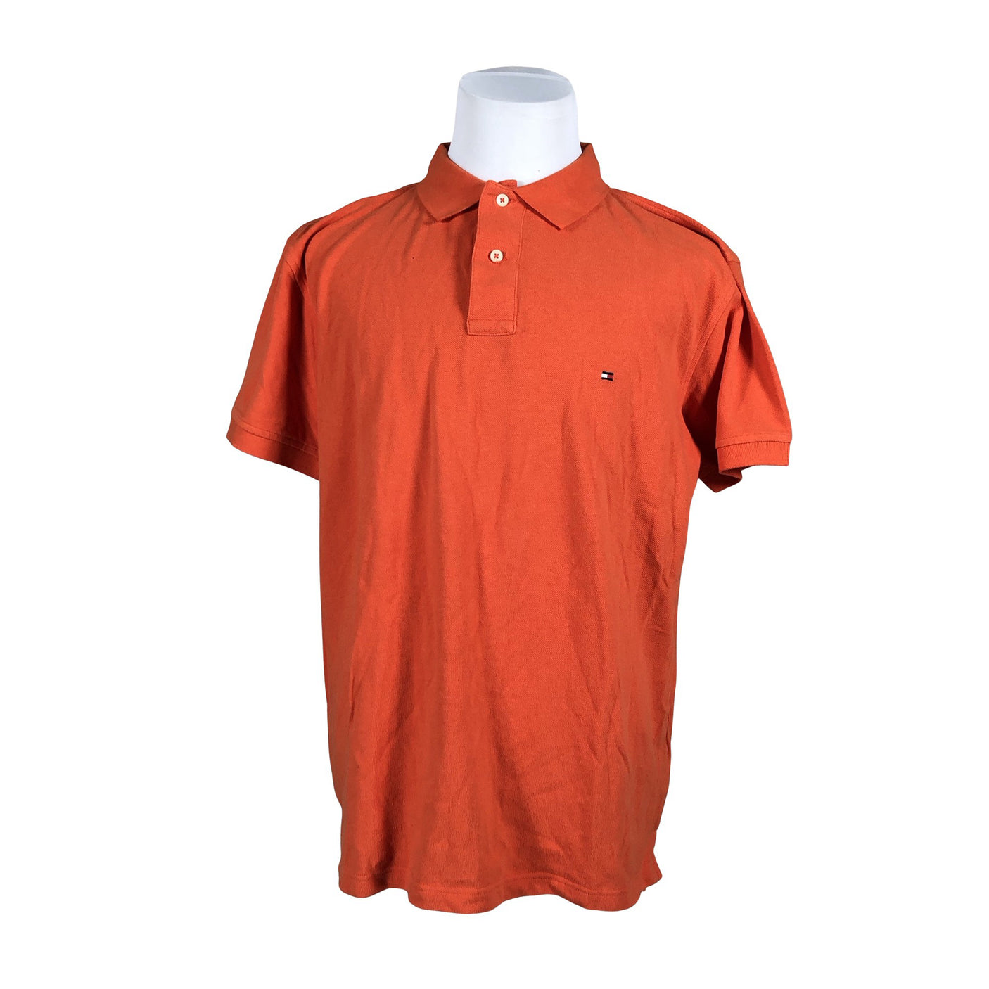 Unisex Tommy Hilfiger - Polosärk, suurus XL - Oranž (1)