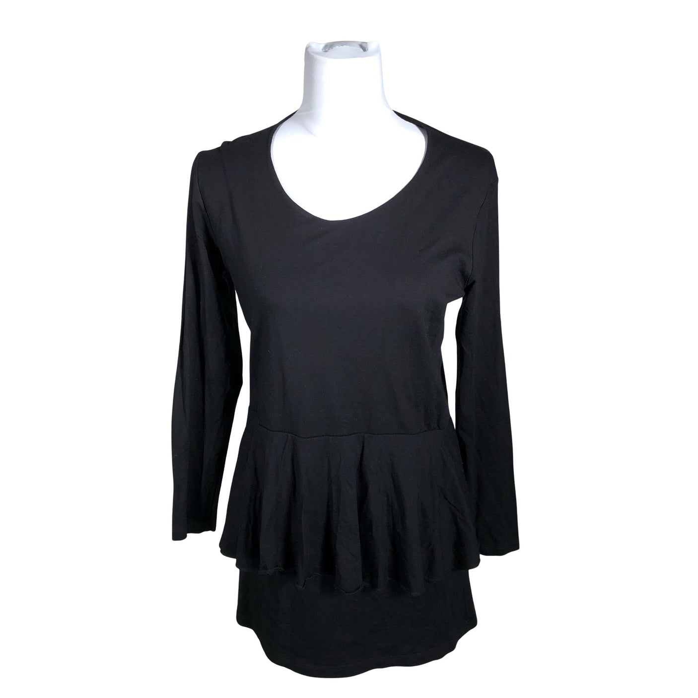 Unisex Steilmann - Trikotaažist pluus, suurus 38 - Must (1)