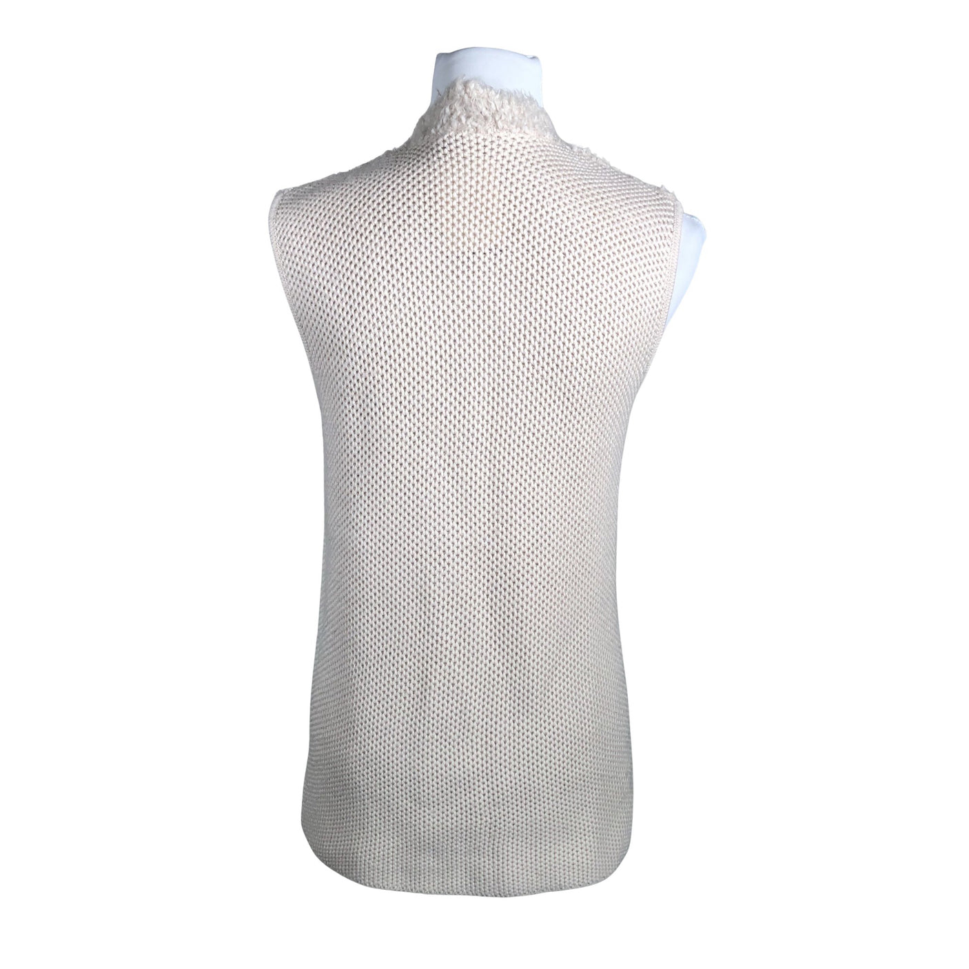 Unisex Taifun - Kootud vest, suurus 38 - Beige (2)