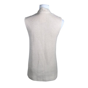 Unisex Taifun - Kootud vest, suurus 38 - Beige (2)