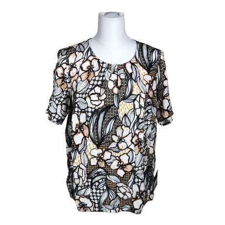 Unisex Goldner - Lühikeste käistega pluus, suurus 40 - Valge ()