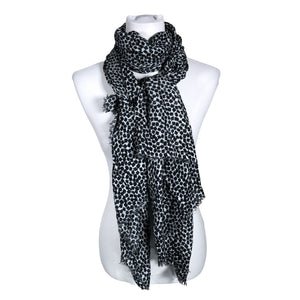 Unisex Nanso - Õhuke sall, suurus Maxi - Must (1)