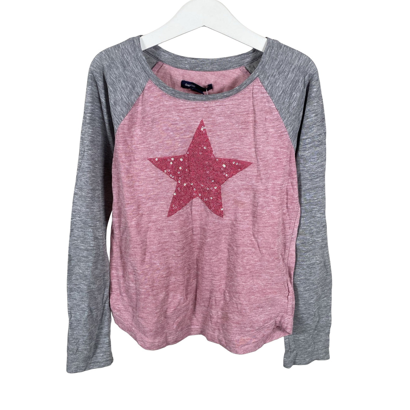 Unisex Gap - Trikotaažist pluus, suurus 122 - 128 - Heleroosa (1)