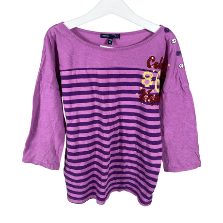 Unisex Gap - Trikotaažist pluus, suurus 122 - 128 - Lilla ()