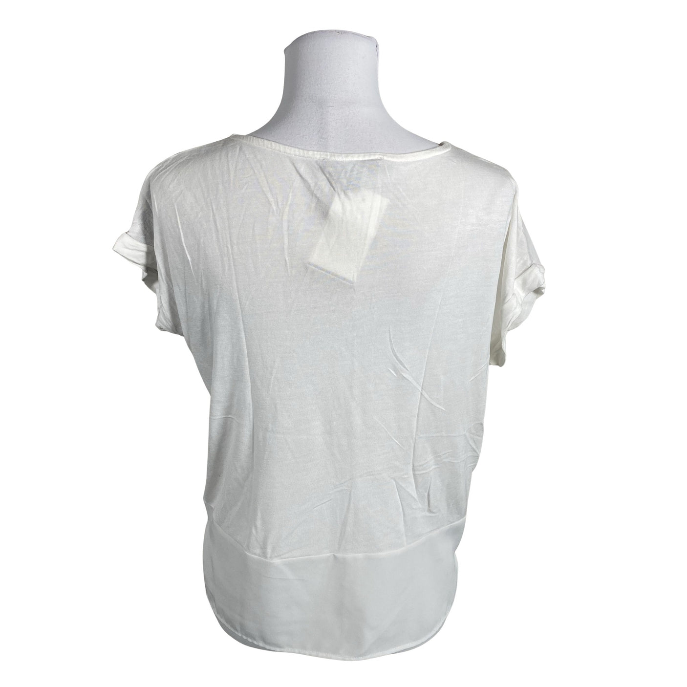 Unisex Esprit - Lühikeste käistega pluus, suurus 34 - Valge (2)