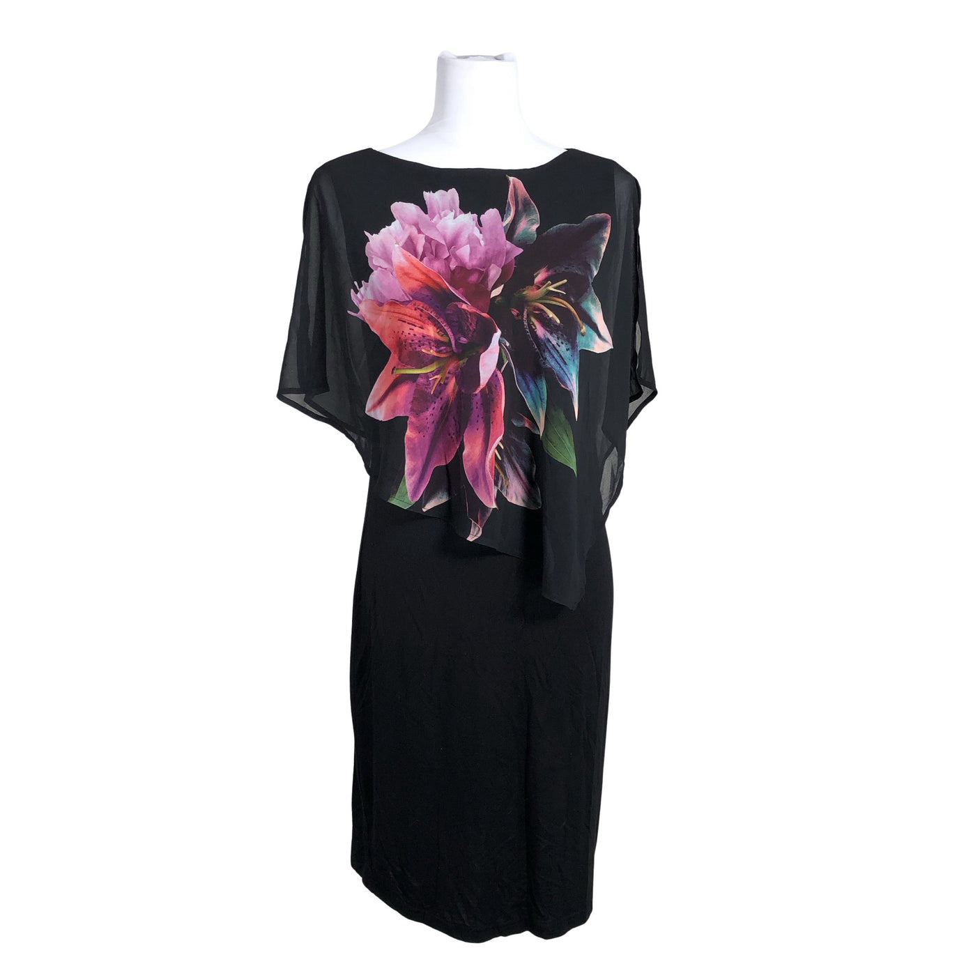 Unisex Oasis - Trikotaažist kleit, suurus 36 - Must (1)