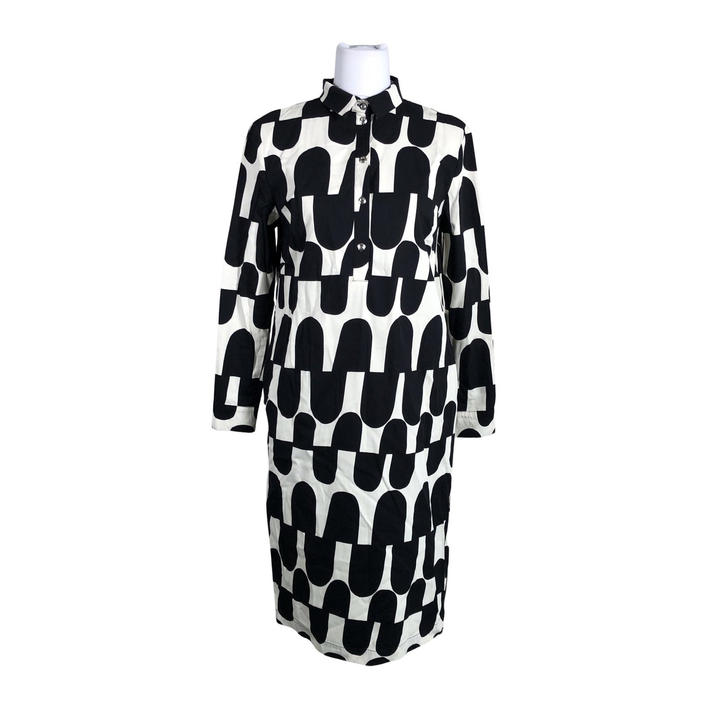 Unisex Marimekko - Mitteveniv kleit, suurus 40 - Must (1)