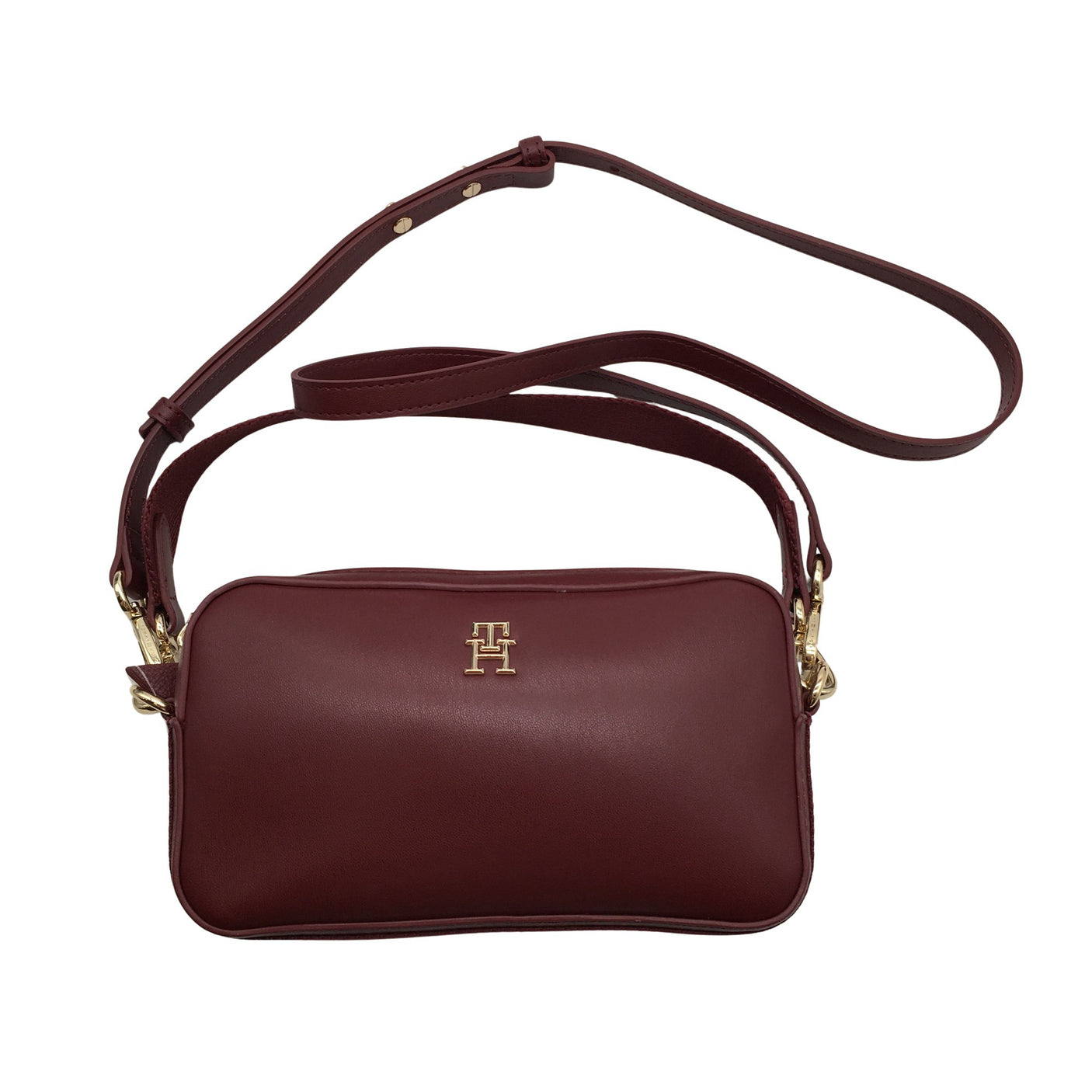 Unisex Tommy Hilfiger - Õlakott, suurus Mini - Veinipunane (1)