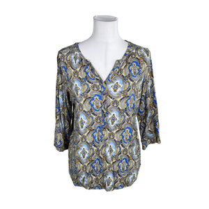 Unisex Soyaconcept - Trikotaažist pluus, suurus 36 - Helesinine (1)