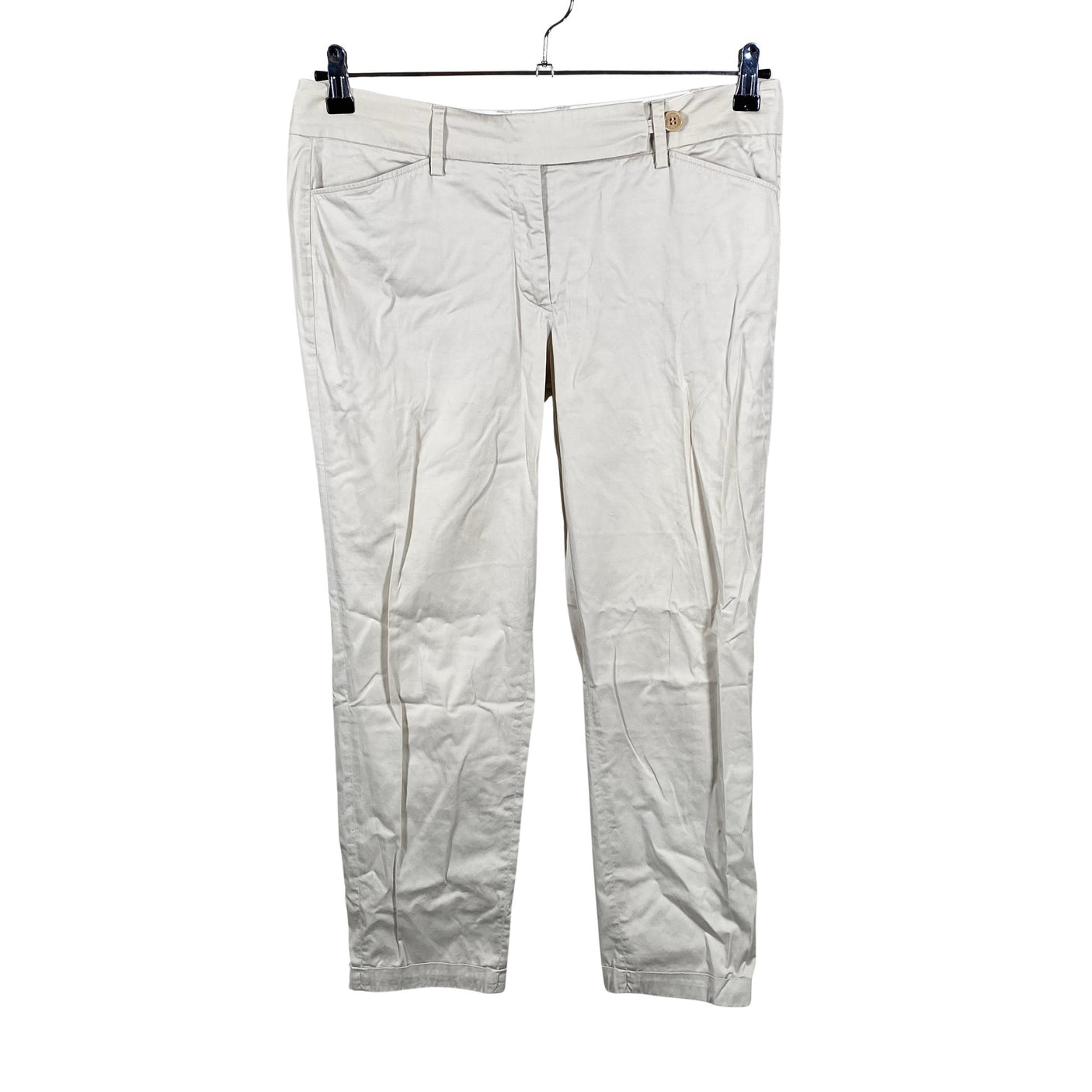 Unisex Turnover - Mittevenivad poolpikad püksid, suurus 40 - Beige (1)