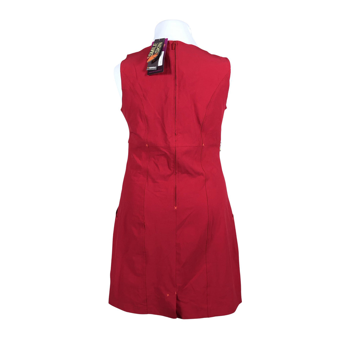 Unisex Warmpeace - Mitteveniv kleit, suurus 42 - Punane (2)