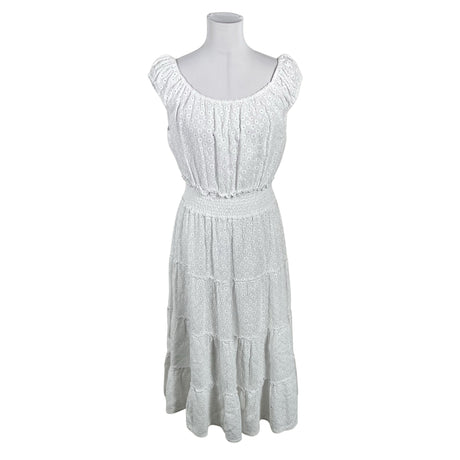 Unisex Andiata - Trikotaažist kleit, suurus 40 - Valge ()