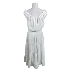 Unisex Andiata - Trikotaažist kleit, suurus 40 - Valge (2)