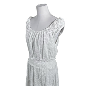 Unisex Andiata - Trikotaažist kleit, suurus 40 - Valge (3)