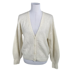 Unisex Mos Mosh - Kardigan, suurus 34 - Looduslik valge (1)