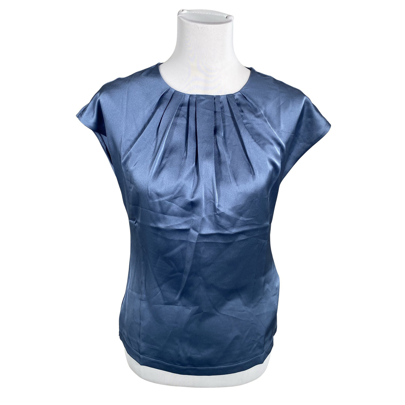 Unisex Ril's - Lühikeste käistega pluus, suurus 36 - Helesinine (1)