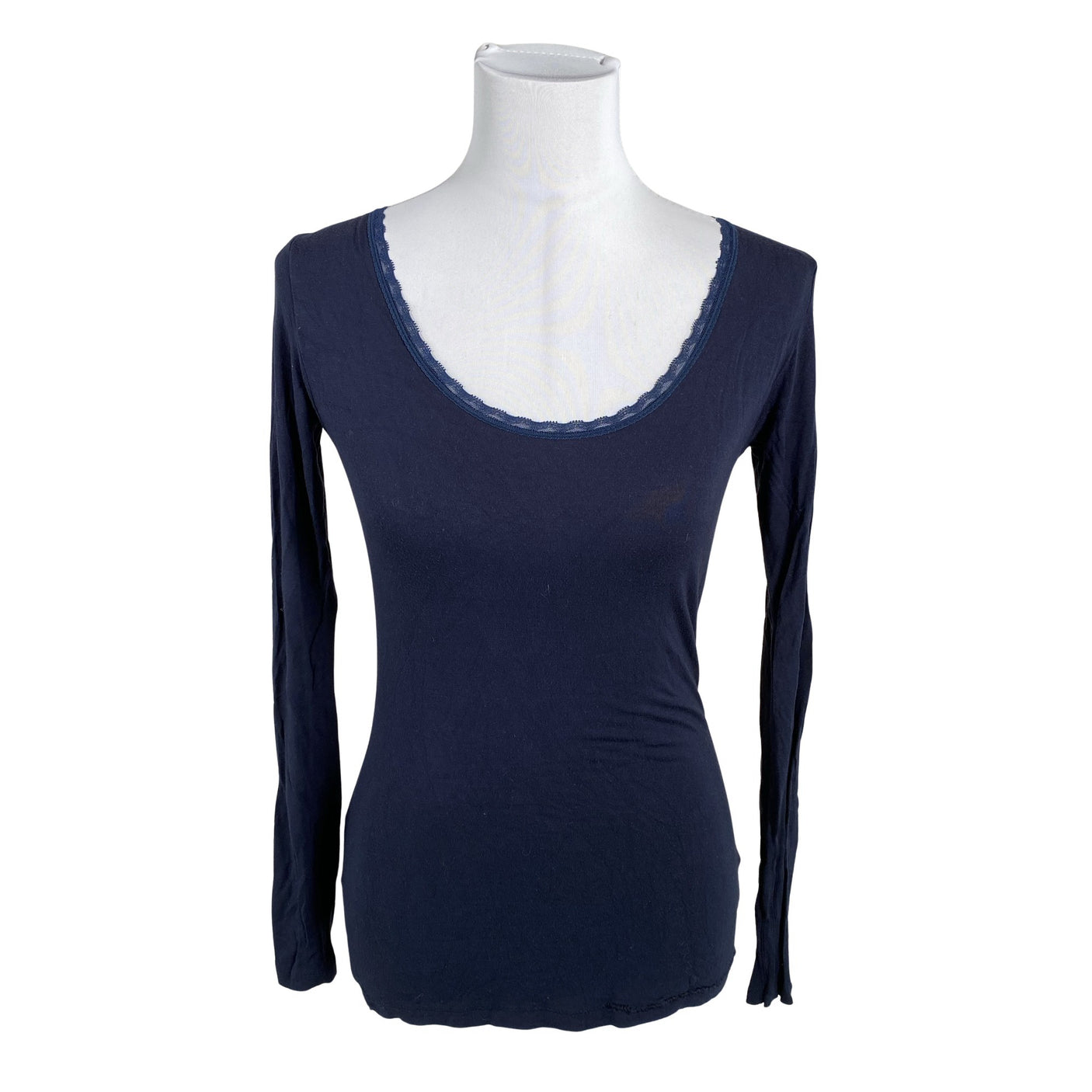 Unisex Noa Noa - Trikotaažist pluus, suurus 36 - Sinine (1)