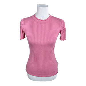 Unisex Aarrelabel - T-särk, suurus 34 - Heleroosa (1)