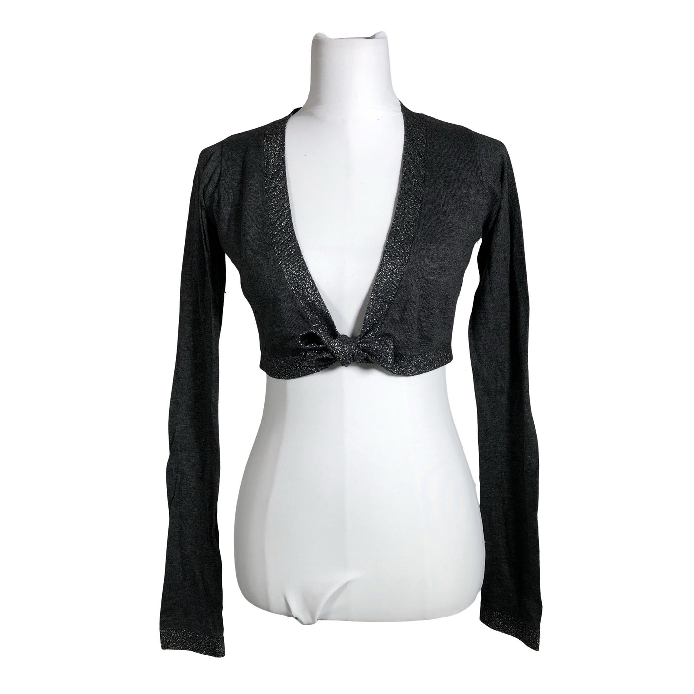 Unisex Oxmo - Kootud boolero, suurus 38 - Hall (1)