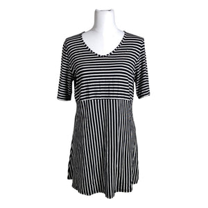 Unisex Nanso - Trikotaažist tuunika, suurus 38 - Must (1)
