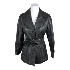 Unisex Friitala - Nahktagi, suurus 38 - Must (1)