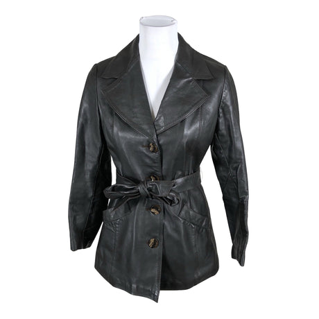 Unisex Friitala - Nahktagi, suurus 38 - Must ()