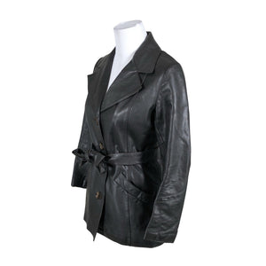 Unisex Friitala - Nahktagi, suurus 38 - Must (3)