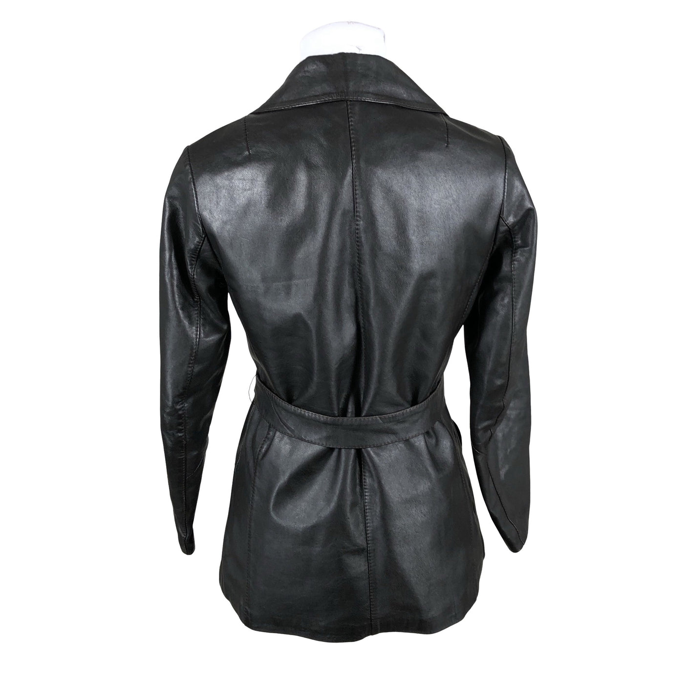Unisex Friitala - Nahktagi, suurus 38 - Must (2)