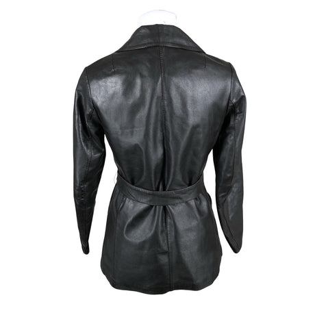 Unisex Friitala - Nahktagi, suurus 38 - Must (2)