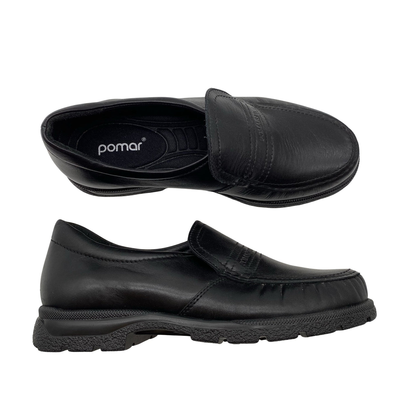 Unisex Pomar - Mokassiinid, suurus 40 - Must (1)