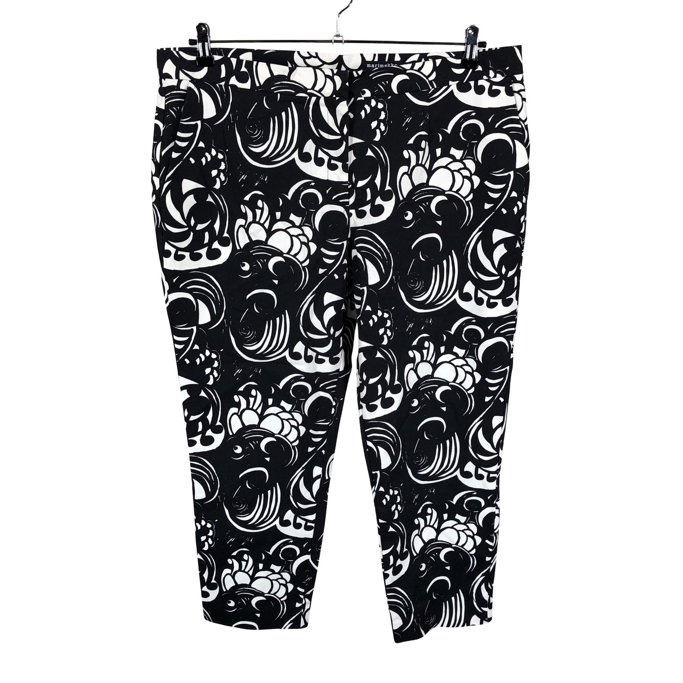 Unisex Marimekko - Mittevenivad püksid, suurus 46 - Must (1)
