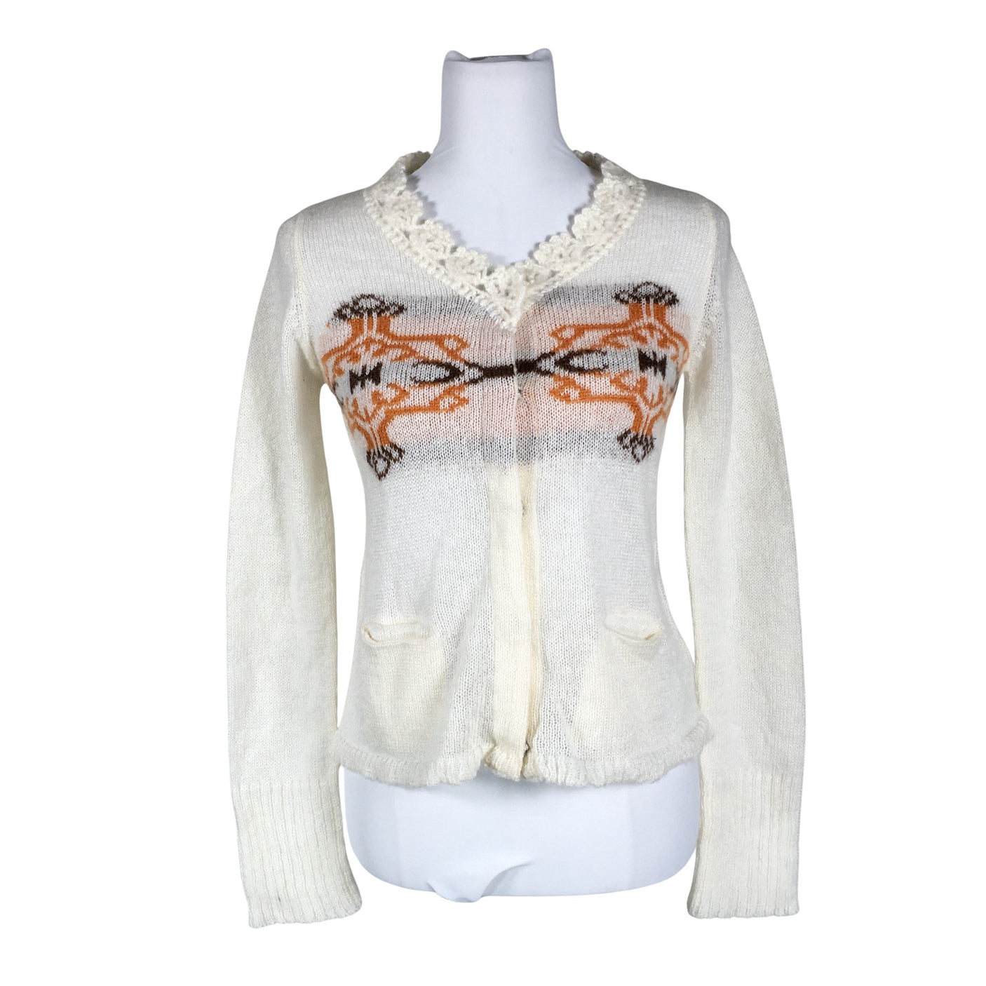 Unisex Odd Molly - Kardigan, suurus 36 - Valge (1)
