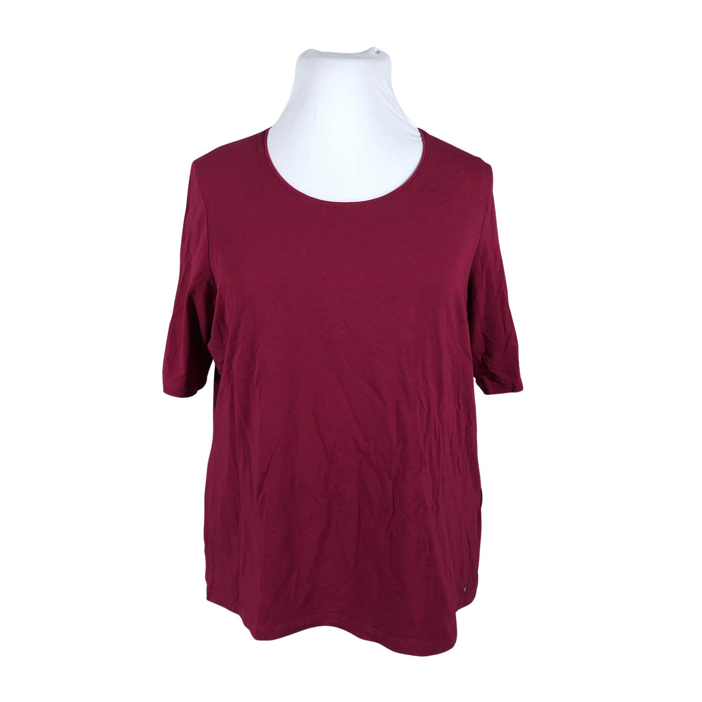 Unisex Gerry Weber - T-särk, suurus 46 - Veinipunane (1)