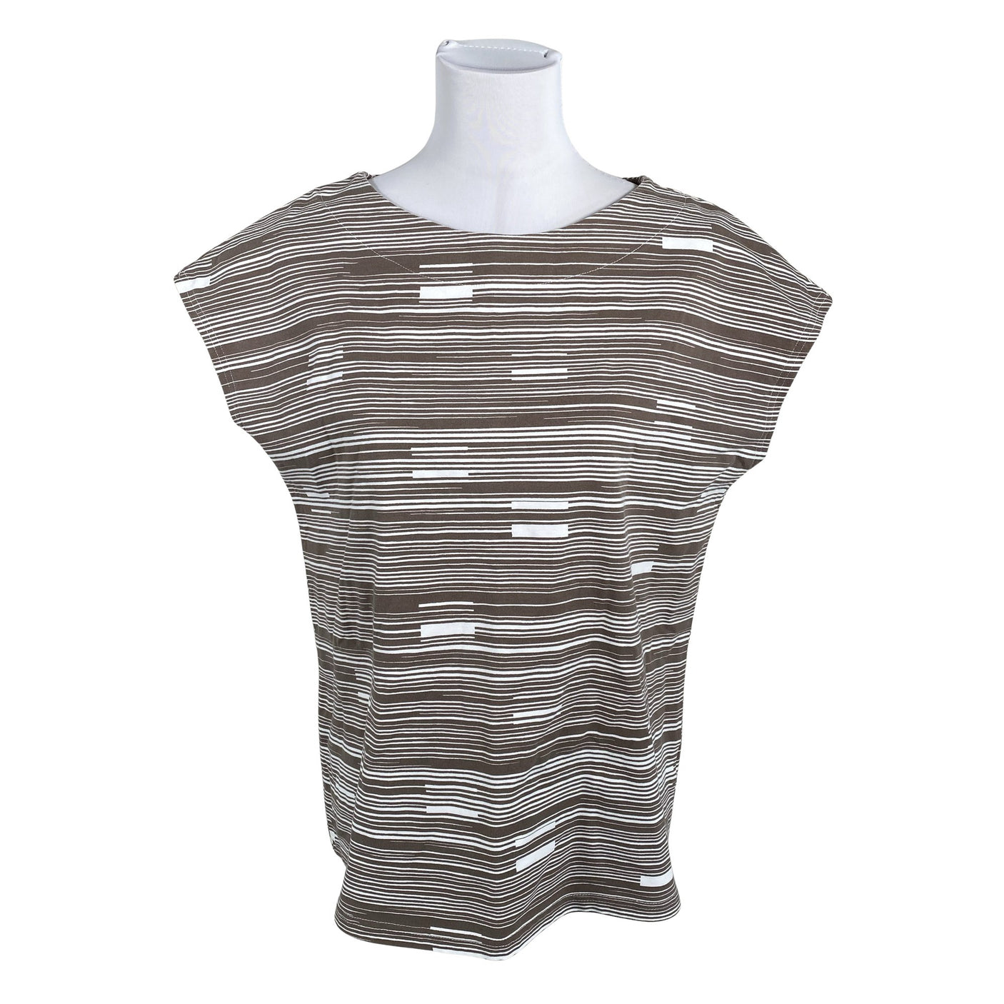 Unisex Nanso - T-särk, suurus 40 - Pruun (1)