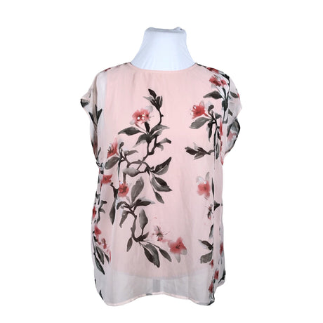 Unisex S.T.I - Lühikeste käistega pluus, suurus 42 - Heleroosa ()