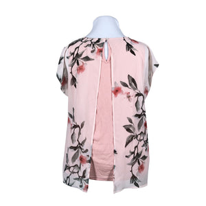 Unisex S.T.I - Lühikeste käistega pluus, suurus 42 - Heleroosa (2)
