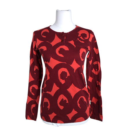 Unisex Marimekko - Trikotaažist pluus, suurus 36 - Punane ()