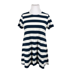 Unisex Ristomatti ratia - Trikotaažist kleit, suurus 42 - Sinine (1)