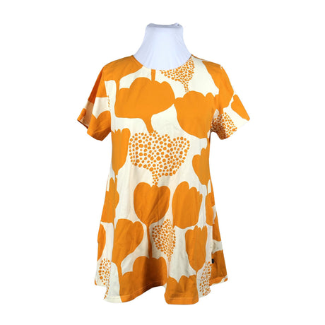 Unisex Ristomatti ratia - Trikotaažist kleit, suurus 42 - Oranž ()