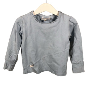 Unisex Gugguu - Trikotaažist pluus, suurus 92 - 98 - Helesinine (1)