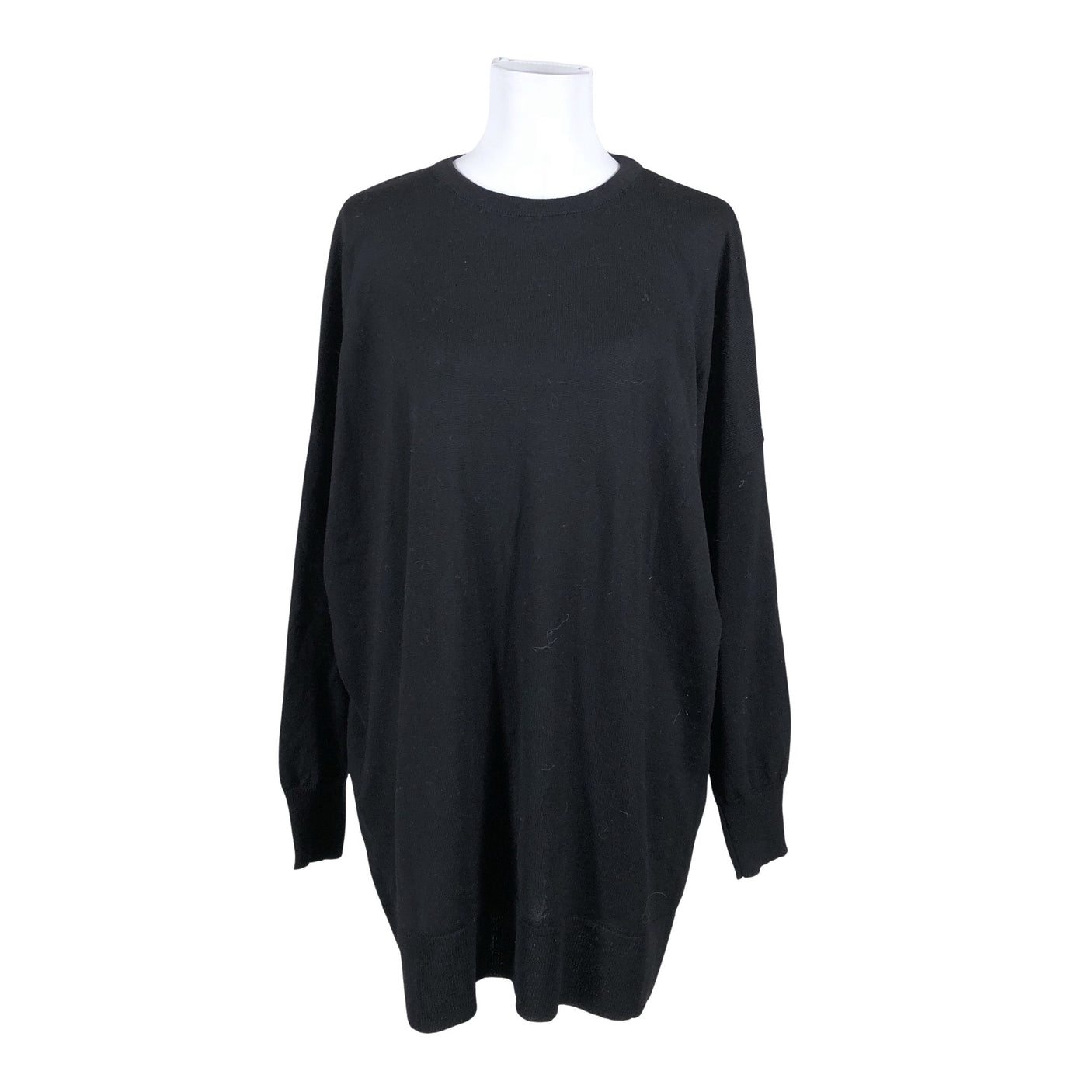 Unisex Aarrelabel - Kootud tuunika, suurus 40 - Must (1)