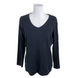 Unisex Lindex - Trikotaažist pluus, suurus 40 - Must ()