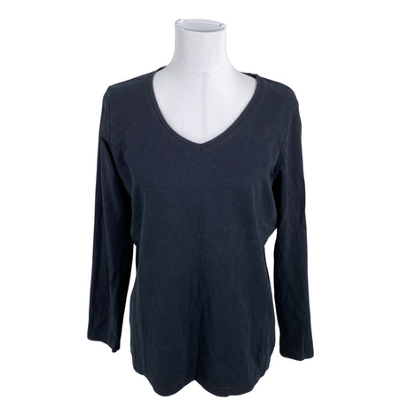 Unisex Lindex - Trikotaažist pluus, suurus 40 - Must ()