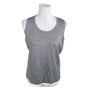 Unisex Global - Kootud vest, suurus Ei kokoa - Hall (1)
