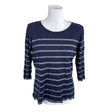 Unisex s.Oliver - Trikotaažist pluus, suurus 40 - Sinine ()