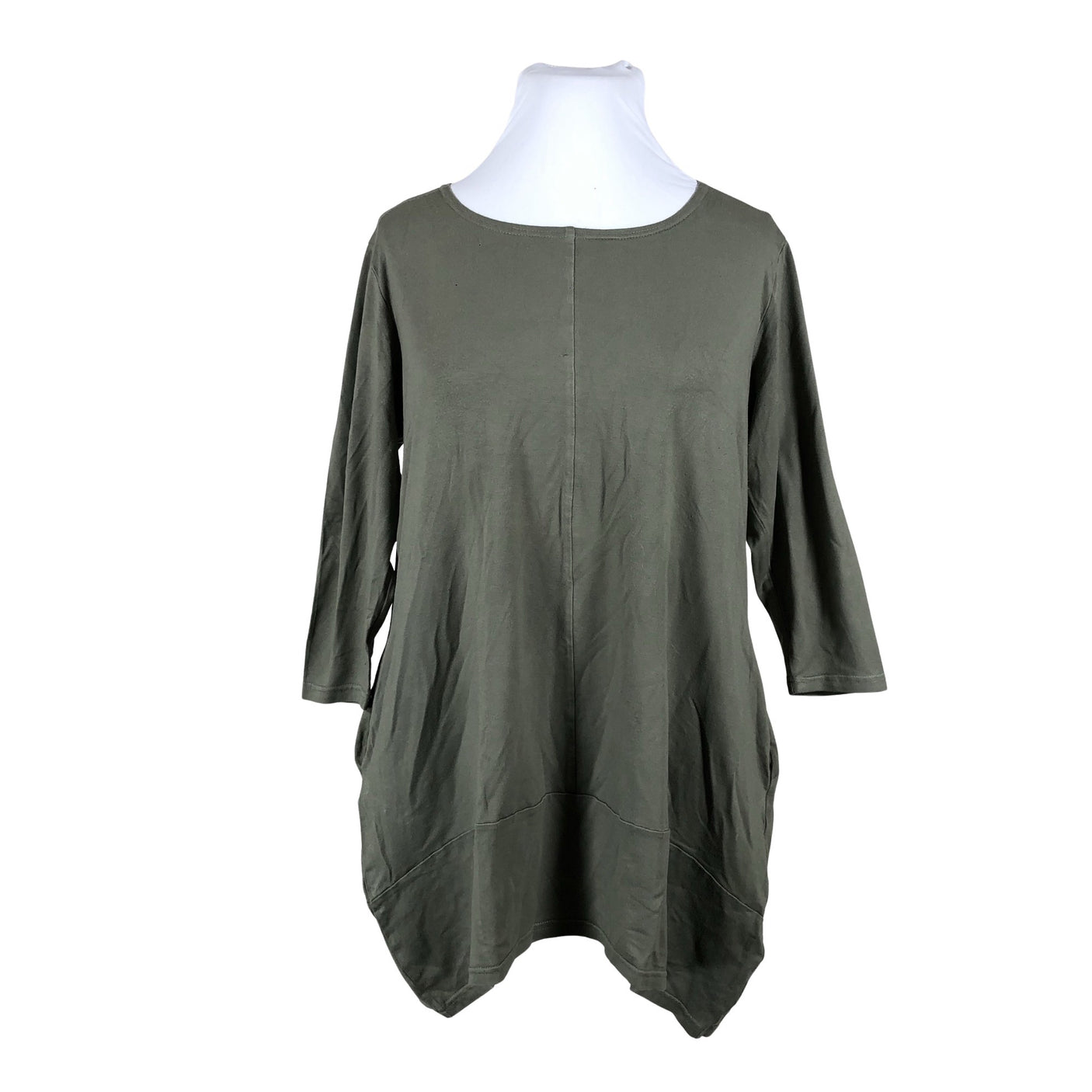 Unisex Bypias - Trikotaažist tuunika, suurus 42 - Roheline (1)