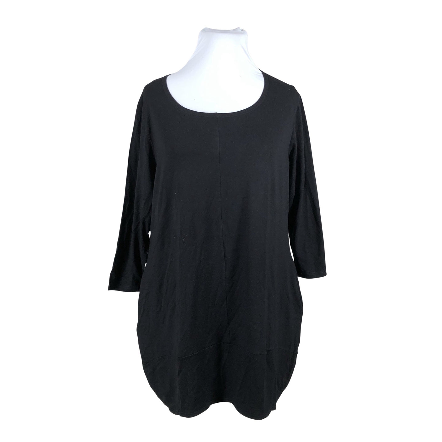 Unisex Bypias - Trikotaažist tuunika, suurus 42 - Must (1)