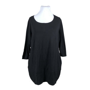 Unisex Bypias - Trikotaažist tuunika, suurus 42 - Must (1)