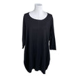 Unisex Bypias - Trikotaažist tuunika, suurus 40 - Must ()