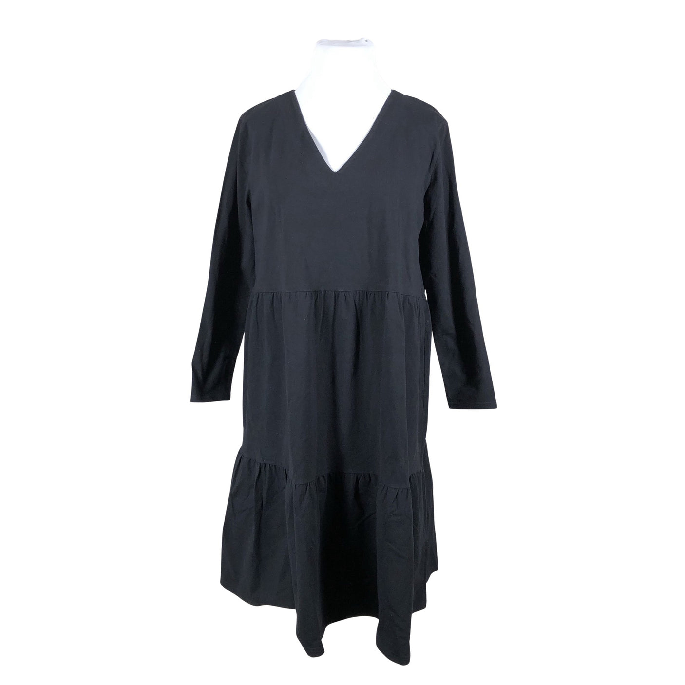 Unisex Nakoa - Trikotaažist kleit, suurus 42 - Must (1)